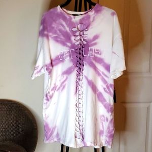 FOREVER 21 T-SHIRT SWIMSUIT COVER SZ LARGE